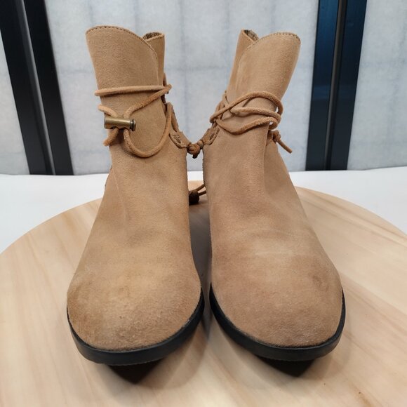 SOREL Farah Tan Booties with Flaws Women US 9 - Picture 4 of 16